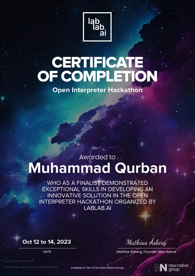 Open Interpreter Hackathon