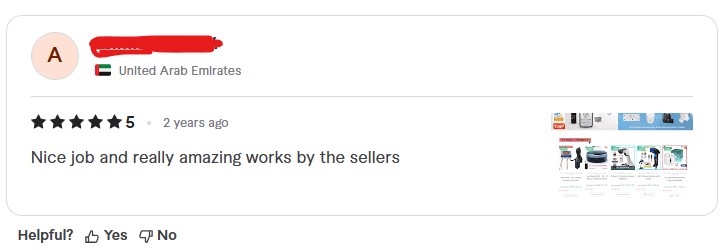 UAE Client Review
